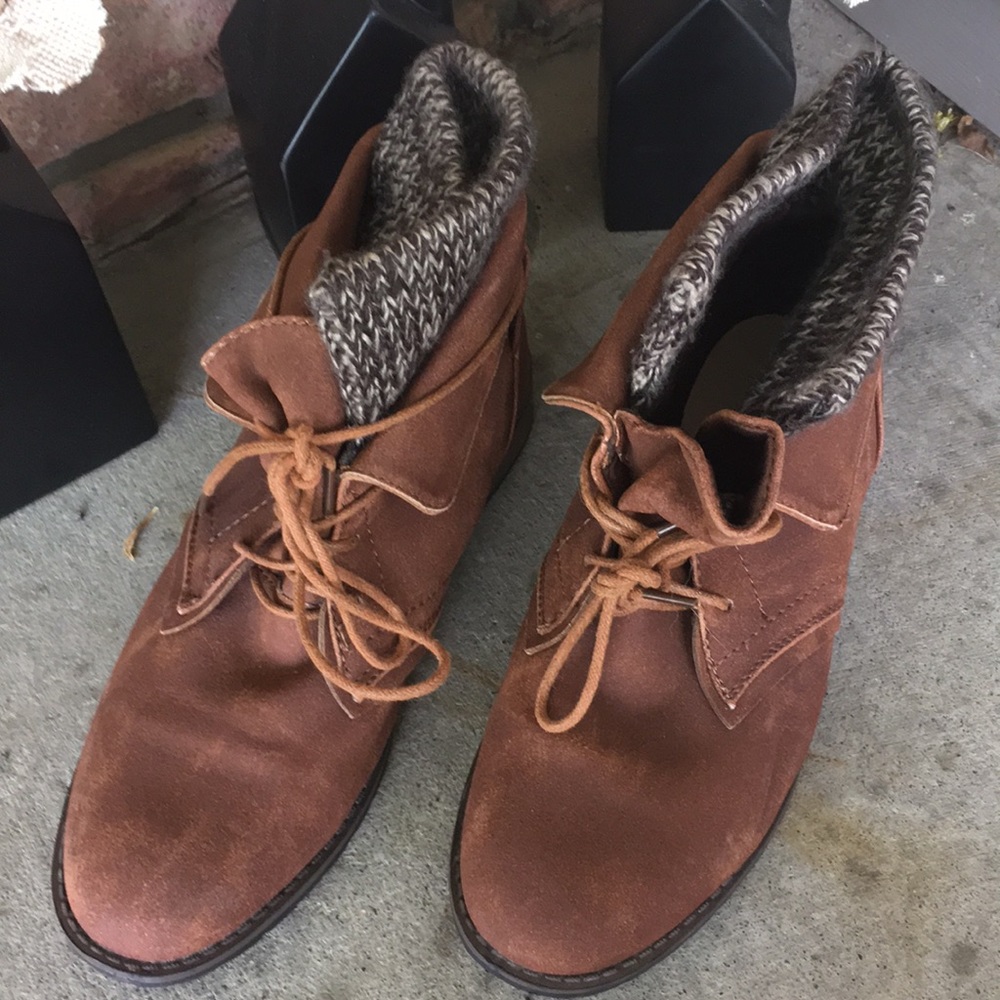 Faux Leather Boots - Picture 2 of 6